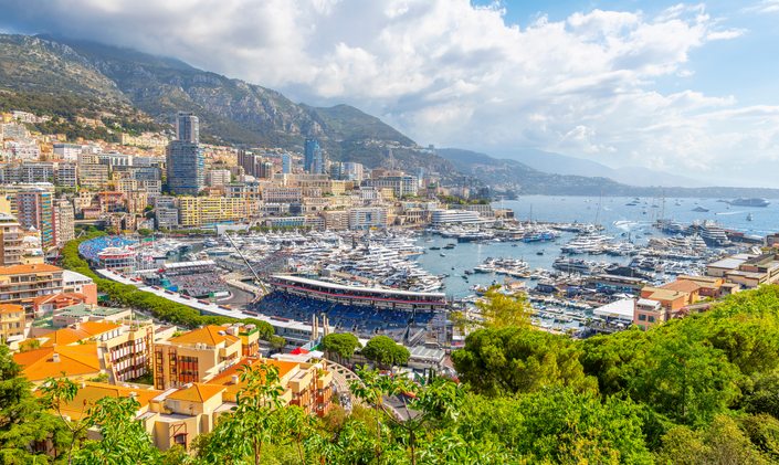 2025 Monaco Grand Prix at anchor: Mediterranean yacht charters gather in the Bay of Monaco