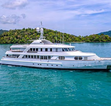 48M Charter yacht AZUL V steals the spotlight in TV show Tempting Fortune