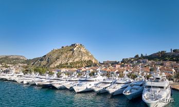 Motor yacht charters berthed in Nafplion