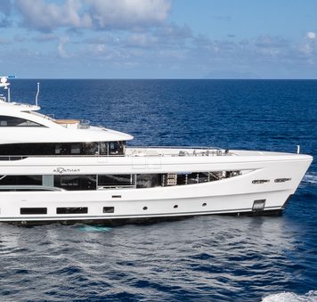 50M Benetti superyacht FANTASEA rejoins Mediterranean yacht charter fleet under new name