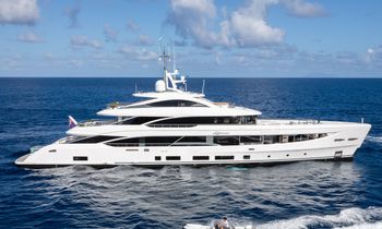 50M Benetti superyacht FANTASEA rejoins Mediterranean yacht charter fleet under new name