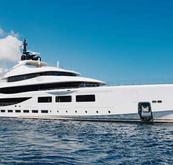Benetti superyacht charter ALFA completes refit ahead of 2025 Mediterranean yacht charter season