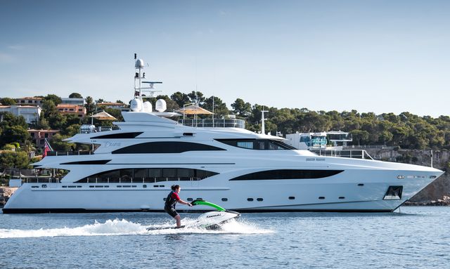 Embrace the Balearics with reduced rates onboard Benetti superyacht charter DIANE