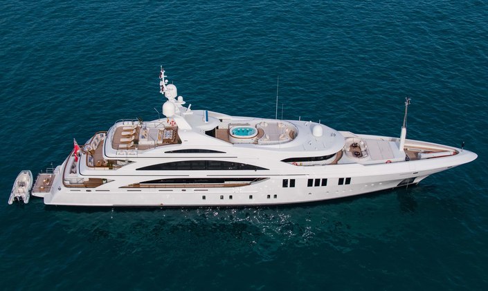 Escape to the Med for less with discounted rates onboard superyacht charter LA BLANCA