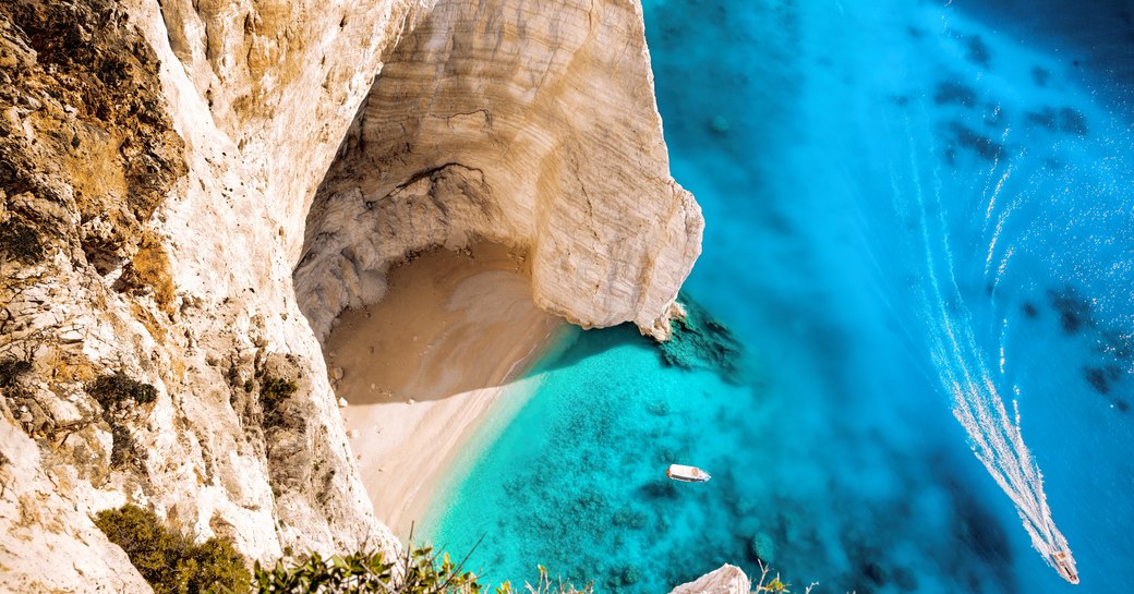 Quiet cove in Greece