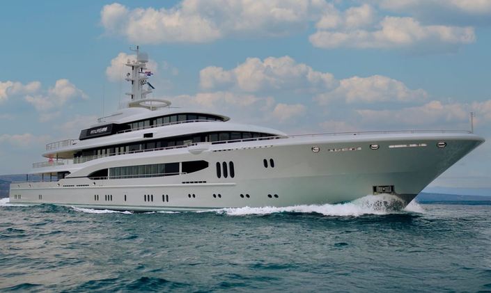 Superyacht ATLAS returns to Mediterranean yacht charter market with fresh new look 